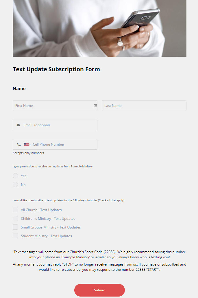 text-update-subscription-example-form